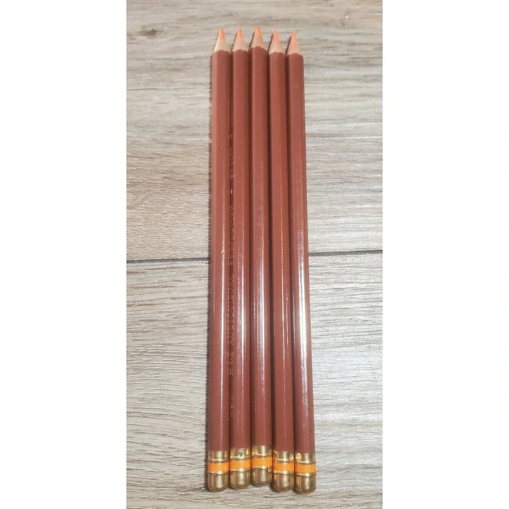 Lot Of 5 K&E Audiovisual Projection‎ 30 4420 Brown Pencils
